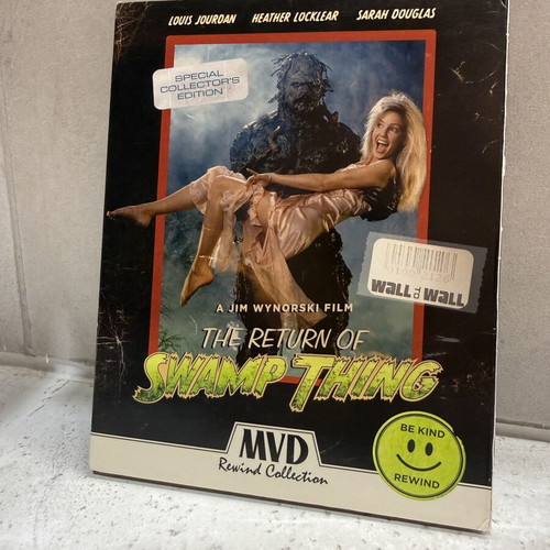 The Return of Swamp Thing Blu-ray like new, no subtitles