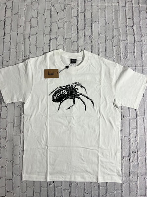 Stussy Spider Tee size medium new, white