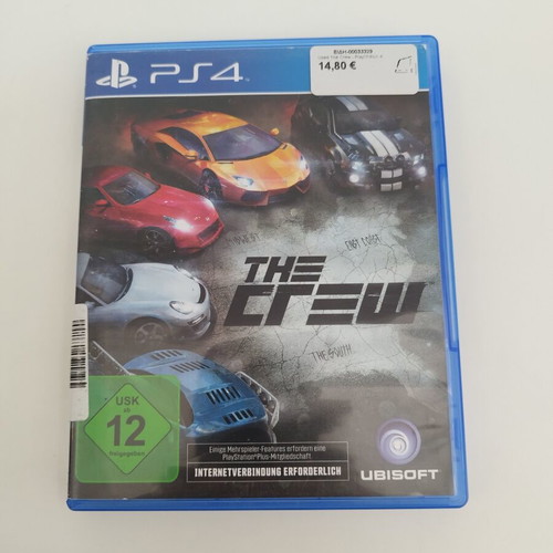 The Crew PlayStation 4 game used