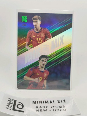 Panini Top Class collectible card Yamal Gavi Magic Mix used