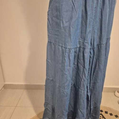 Gypsy denim pants used, one size, blue, Celestino