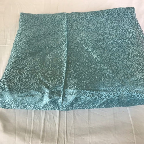 Vintage fabric piece new, sky blue/turquoise, 5 x 0.76 meters