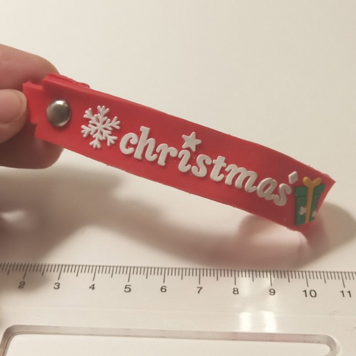 Christmas Keychain or Decorative Item like new, flexible material