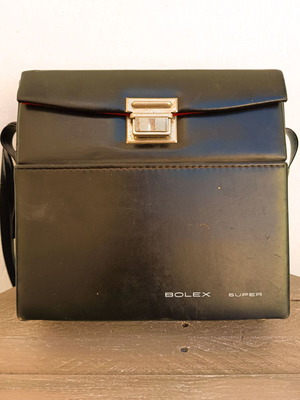 Bolex 160 Macrozoom Super 8 κάμερα μεταχειρισμένη με αυθεντική δερμάτινη θήκη