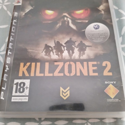 Killzone 2 PS3 game used with minor cover wear