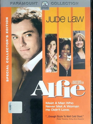 Alfie DVD used, comedy, romance, drama with subtitles