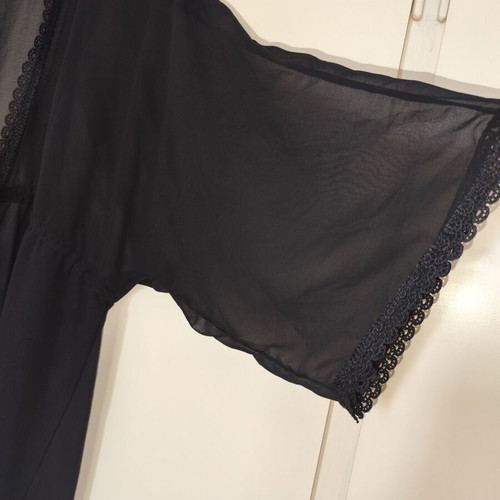 Black beach kimono XXXL used, very good condition