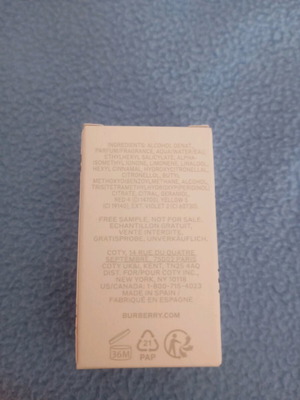 Burberry Her Intense μινιατούρα άρωμα 2 τεμ καινούργιο 5ml