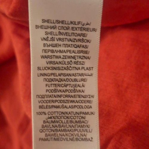 John Rocha coral broderie anglais dress cotton lined size UK 12 M like new