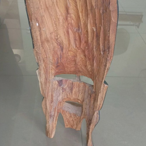 African mask like new, handmade wooden sculpture 70x25
