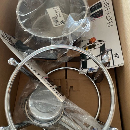 WMF Collection Allegro Fondue Set stainless steel new
