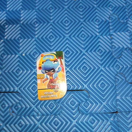 Brawl Stars Nita collectible metal tags like new, set of 6 pieces