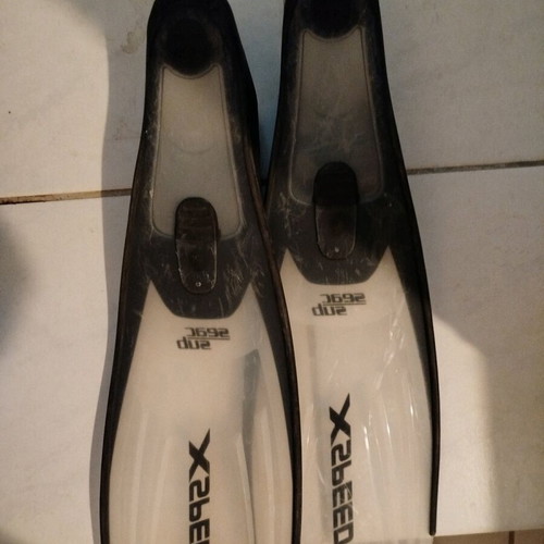 X Speed Seac Sub Fins used, size 36-37