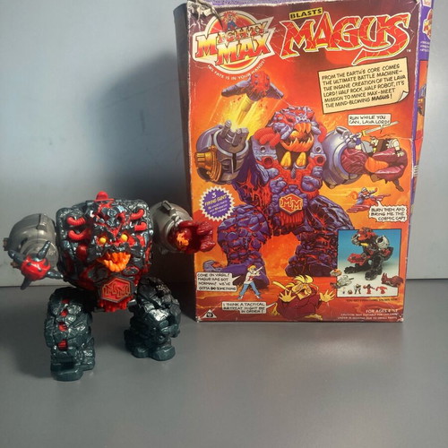 Mighty Max Blasts Magus playset used with original box