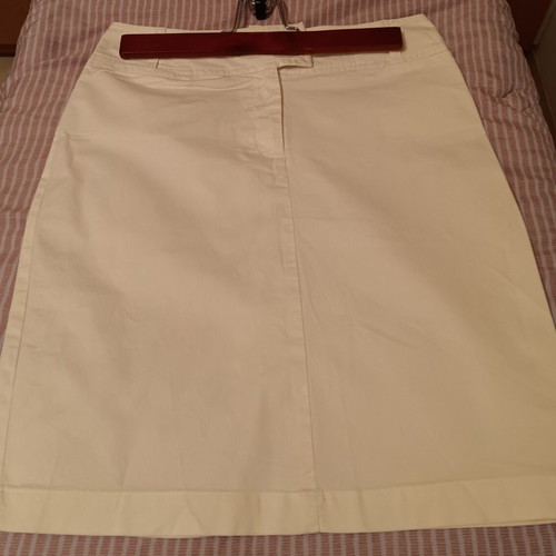 No Name white skirt used, cotton, size XS