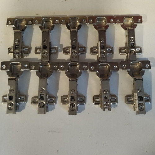 Straight hinges pack of 10 new without brake