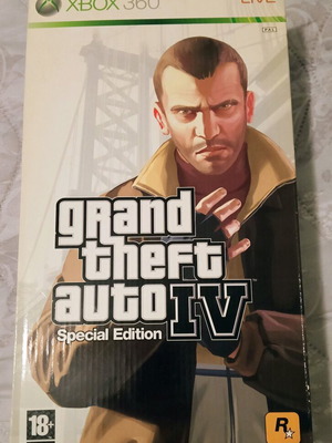 Xbox 360 Grand Theft Auto IV Special Edition like new