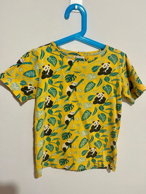 Piccalilly organic short-sleeve tshirt used for 4-5 years yellow