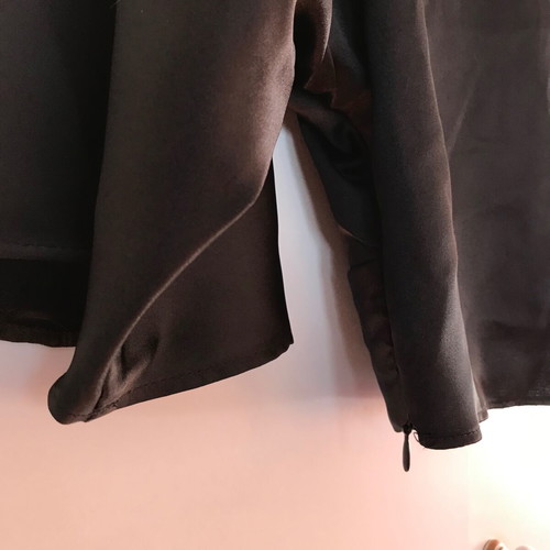Satin black evening blouse Zara new, size M/38/10