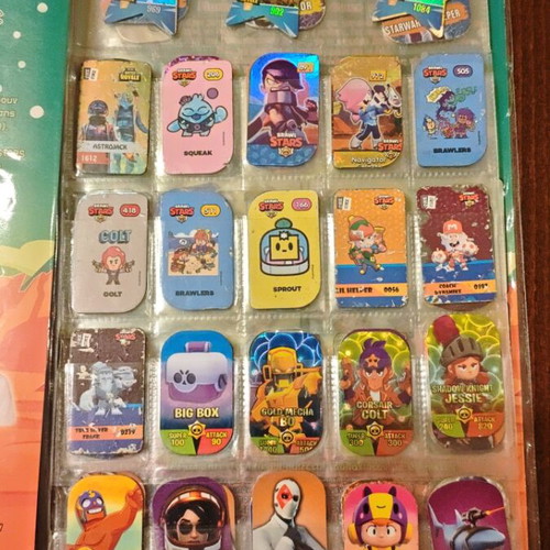 Brawl Stars metal tags used