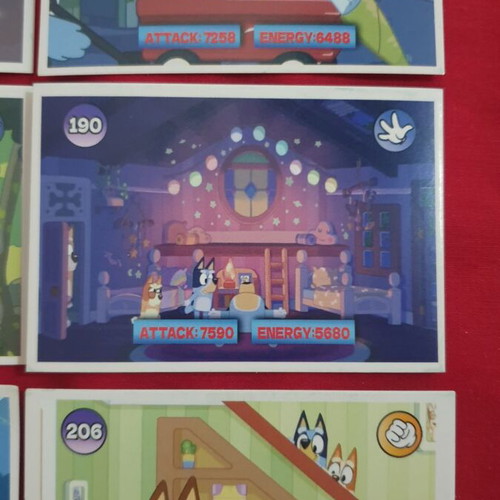 Bluey Trading Card Game 15 cards new