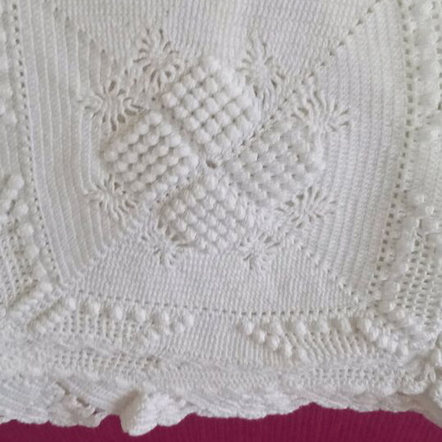 Κουβέρτα χειροποίητη 100% βαμβακερή boho, 180x200, καινούργια