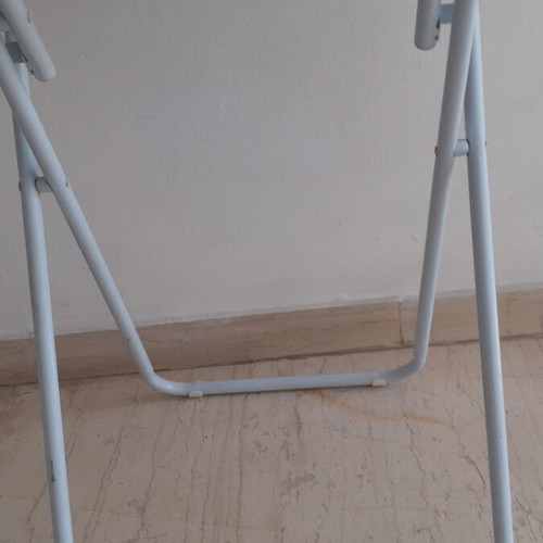 Folding table new, gray concrete color, 48×38×66 cm