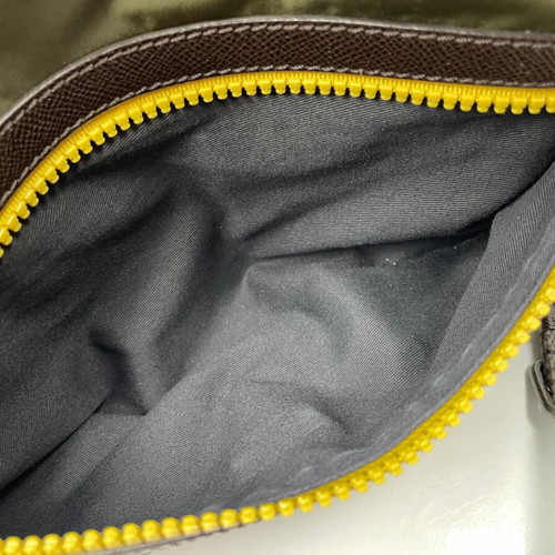 Dolce & Gabbana Canvas Messenger Bag like new, green