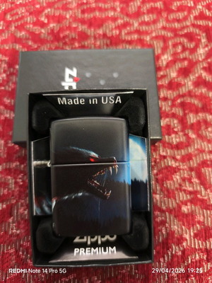 Zippo Premium Horror Wolf Design new