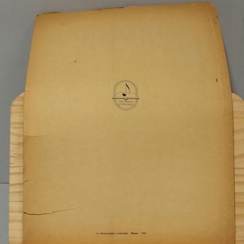 Lodoletta sheet music used, Pietro Mascagni