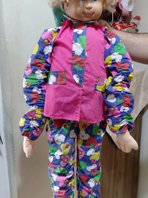 Kollitoula Agkalitsa doll like new, 1.20 m height