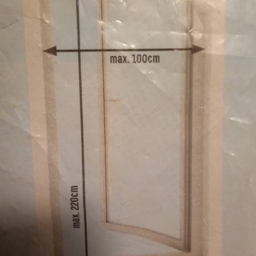 Door Insect Screen (Fixed Door Screen - White)