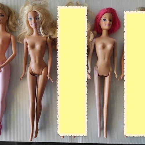 Barbie κούκλες μεταχειρισμένες χωρίς ρούχα, πακέτο 57 τεμαχίων