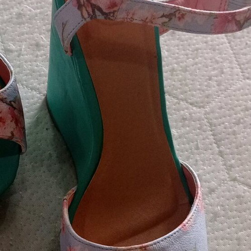 Axel platforms like new, multicolored, size 39