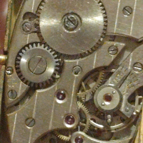Sultana 21 rubis women's antique watch used with wear
