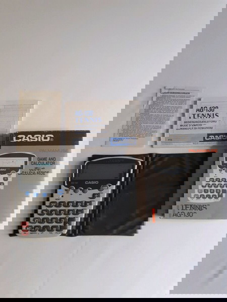 ΑΡΙΘΜΟΜΗΧΑΝΗ ΜΑΖΙ ΜΕ ΠΑΙΧΝΙΔΙ ΤΕΝΝΙS(CASIO AG-130)