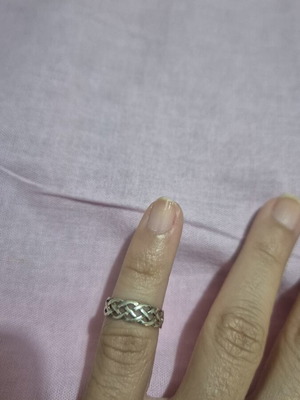 925 silver toe ring