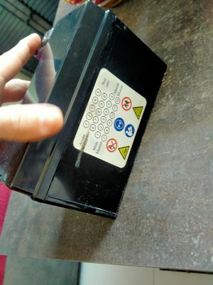 Μπαταρία μοτοσυκλέτας intAct Bike-Power GEL μεταχειρισμένη, μοντέλο GEL12-7A-BS