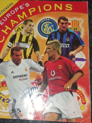 Europe's Champions 2002/03 album like new