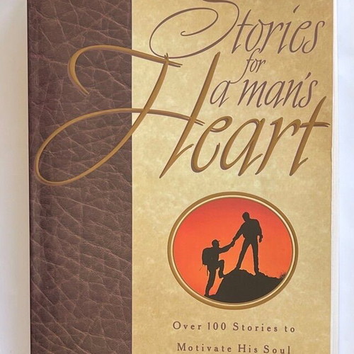 Stories for a Man’s Heart book used, English