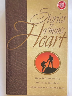 Stories for a Man’s Heart book used, English