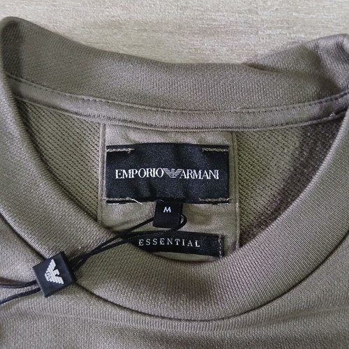 Emporio Armani men's blouse, brown, size M