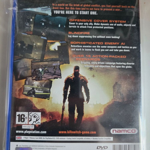 Kill Switch PS2 game