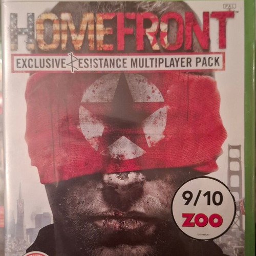 Homefront Xbox 360 game like new, shooting genre