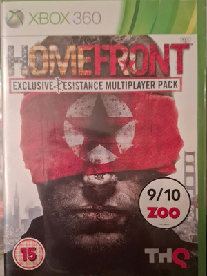 Homefront Xbox 360 game like new, shooting genre