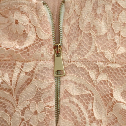 Pink lace dress like new, size S