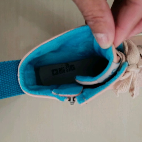 Big Star athletic shoes used, size 40, blue and pink