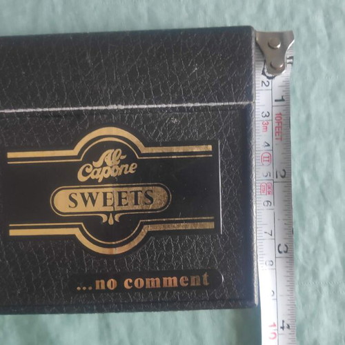 Vintage Al Capone Cognac Dipped Sweets empty collectible case like new