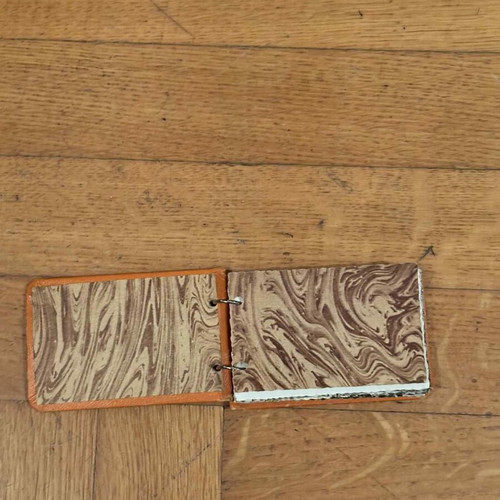 Miniature album with Paris photos used