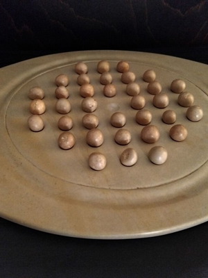 Solitaire handmade ceramic like new